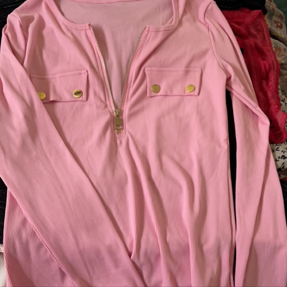 Pink top